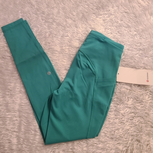 Lululemon Swift Speed HR Tight 28" Pockets Maldives Green - Picture 9 of 11